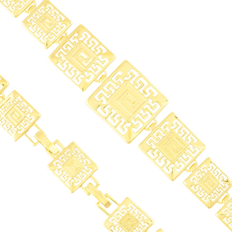 Bransoletka 14k grecki wzór Milan BP22598 Bransoletka 14k grecki wzór Milan BP22598