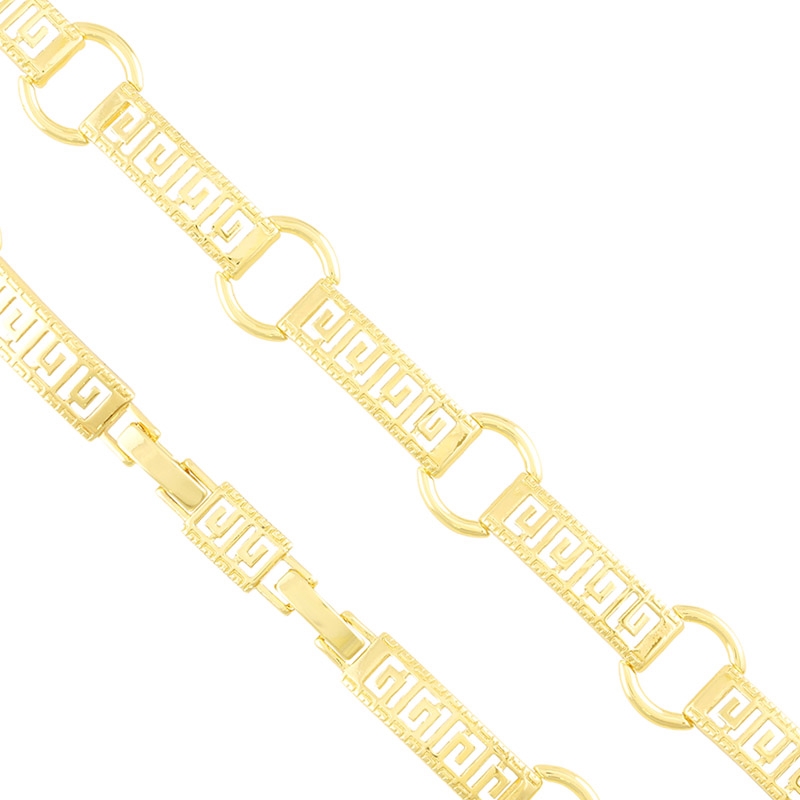 Bransoletka 14k grecki wzór Milan BP22599 Bransoletka 14k grecki wzór Milan BP22599