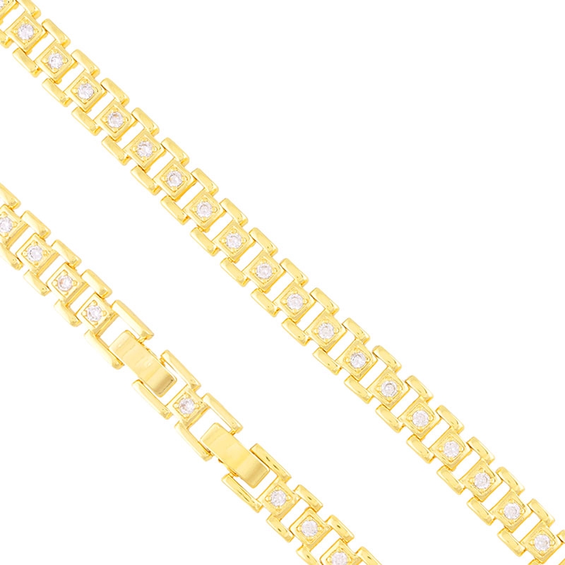 Bransoletka 14k z kryształkami LUNA BP22601 Bransoletka 14k z kryształkami LUNA BP22601