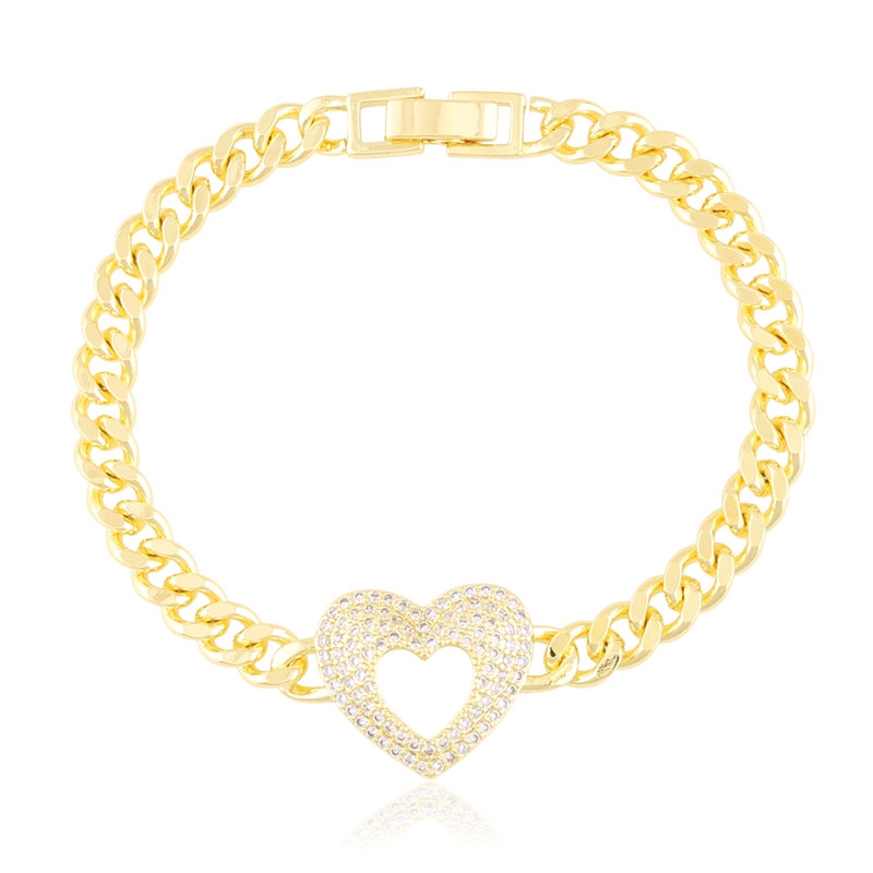 Bransoletka 14k z kryształkami BP22625