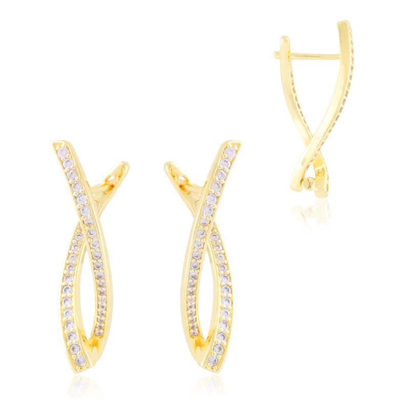 Kolczyki 14k wiszące 7C7C EAP44198 Kolczyki 14k wiszące 7C7C EAP44198