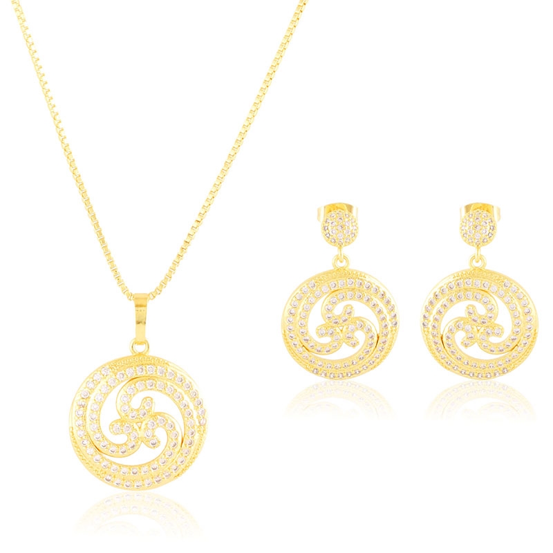 Komplet biżuterii 14k PK1033