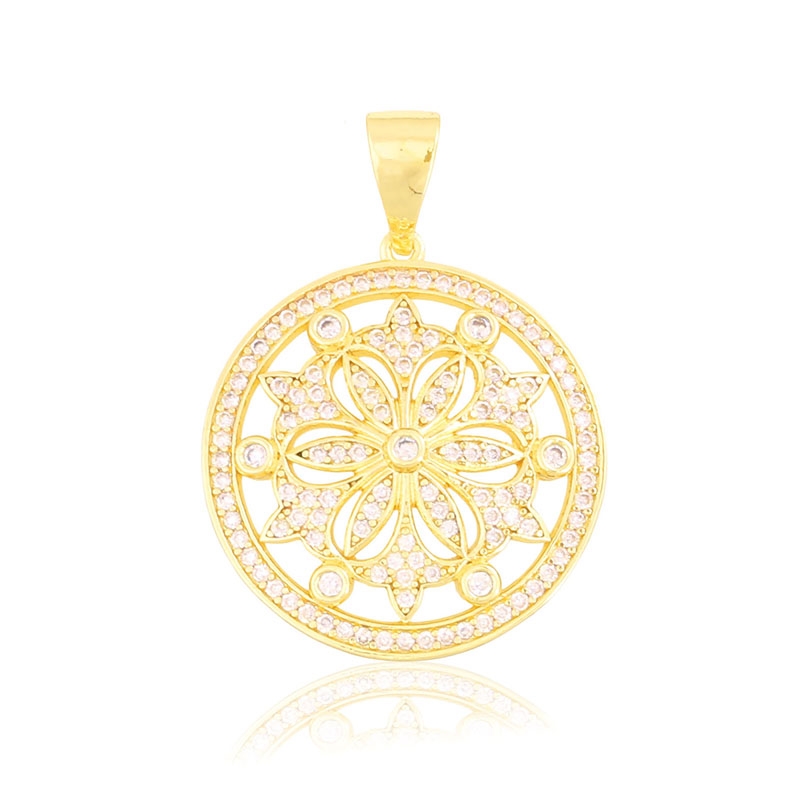 Przywieszka 14k  kwiatek PRZ5240