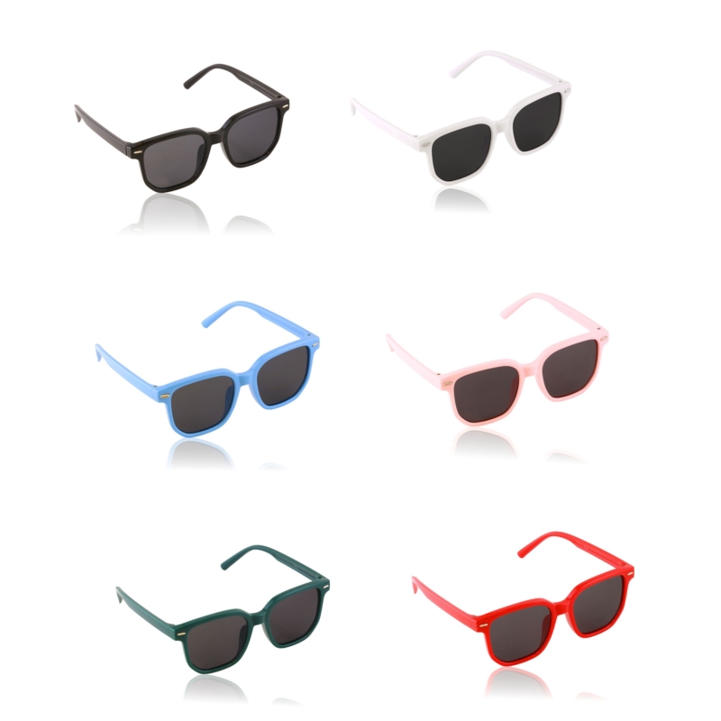 Okulary dziecięce mix kolorów 1812D - 6szt/op Okulary dziecięce mix kolorów 1812D - 6szt/op