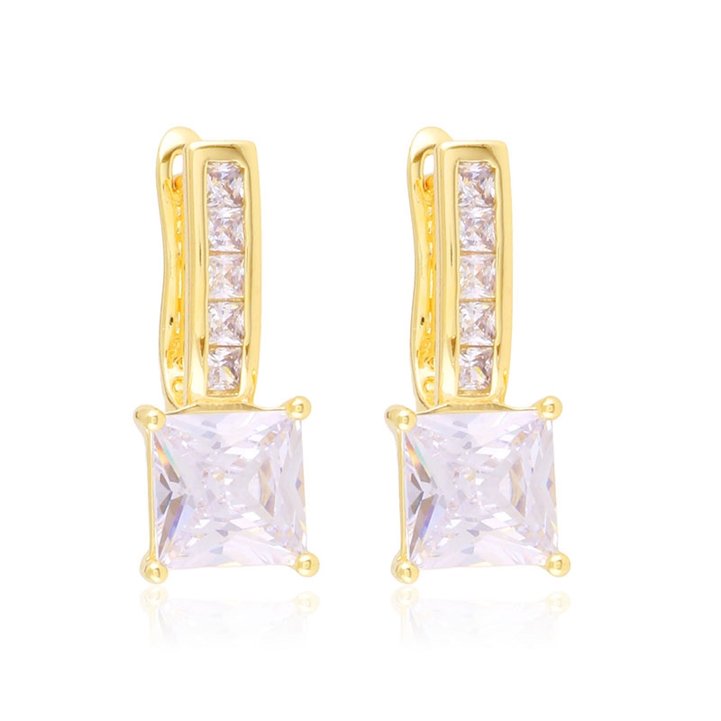 Kolczyki z kryształkami 14k 7C7C  EAP44333