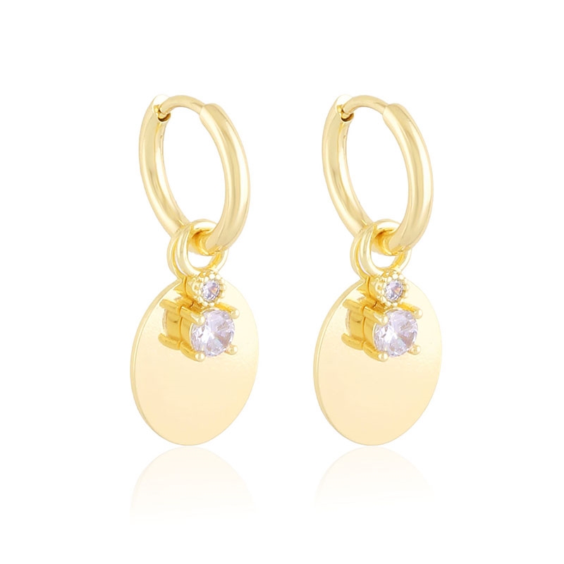 Kolczyki z kryształkami 14k 7C7C  EAP44340