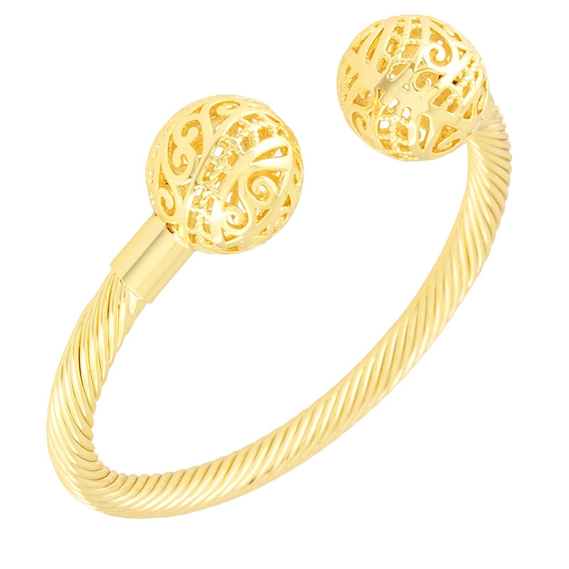 Bransoletka sztywna 14k BP22646
