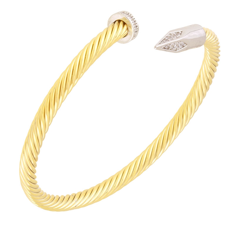 Bransoletka sztywna 14k BP22649