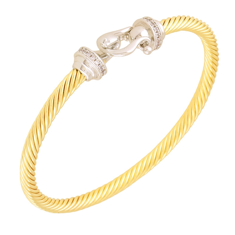 Bransoletka sztywna 14k BP22656