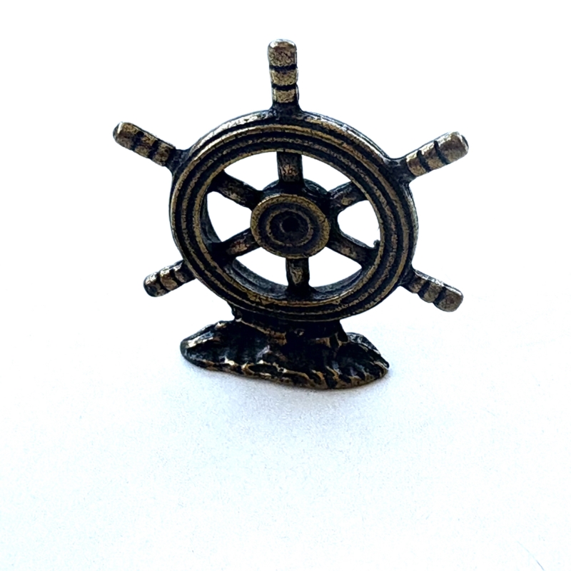 Figurka metalowa - koło sterowe - FR95 Figurka metalowa - koło sterowe - FR95