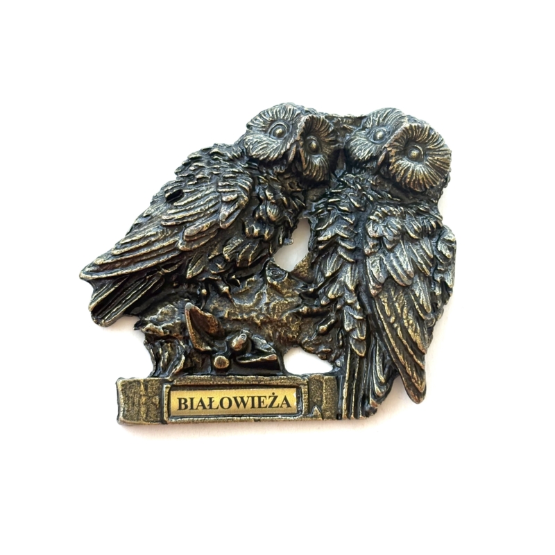 Magnes metalowy - sowy - MM57 Magnes metalowy - sowy - MM57