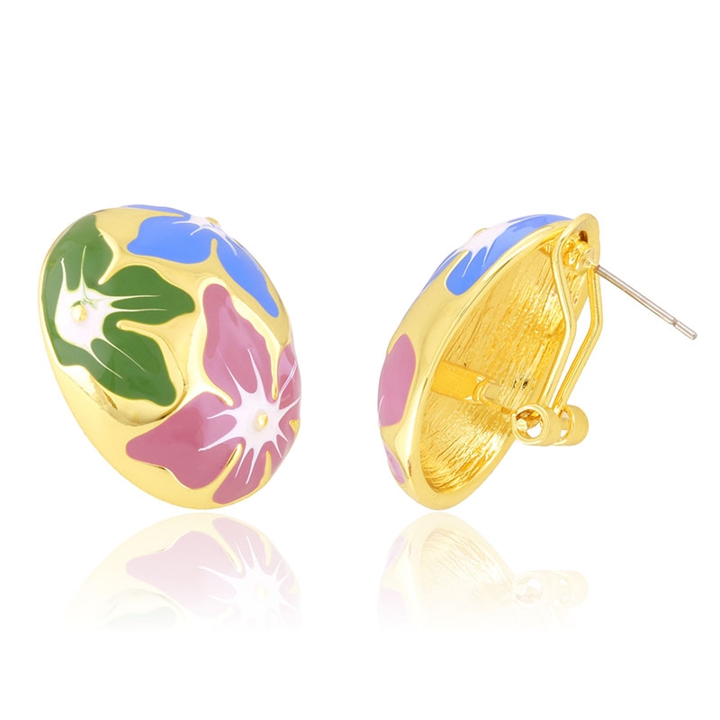 Kolczyki 14k emaliowane LUNA EAP44389 Kolczyki 14k emaliowane LUNA EAP44389