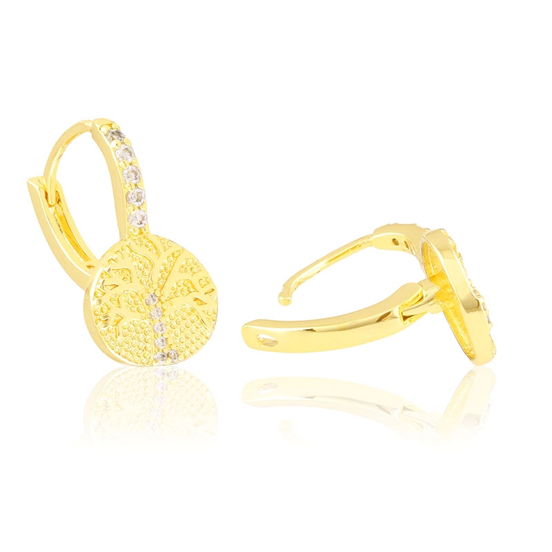 Kolczyki 14k z kryształkami Milan EAP44395