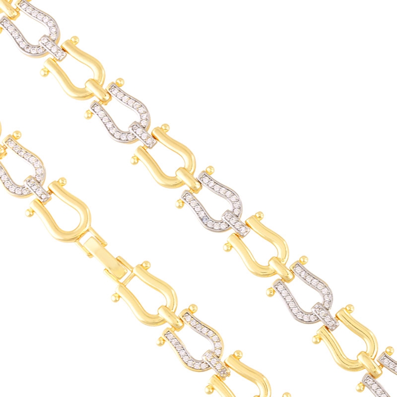 Bransoletka 14k z kryształkami LUNA BP22709