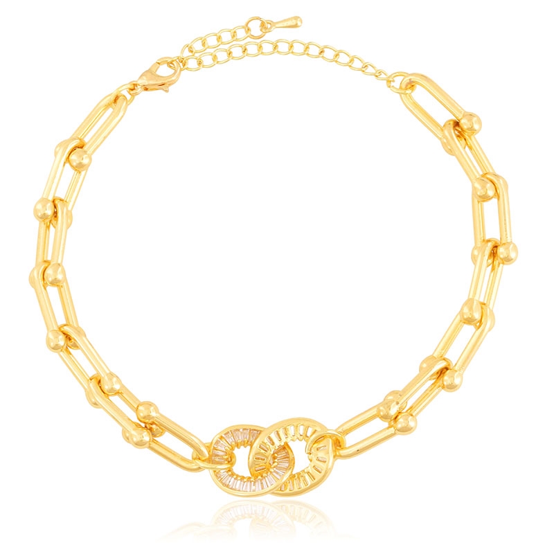 Bransoletka 14k z kryształkami LUNA BP22711