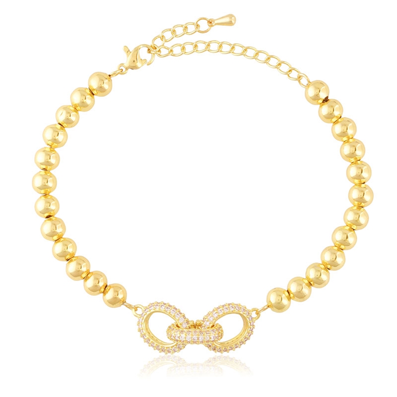 Bransoletka 14k z kryształkami LUNA BP22713