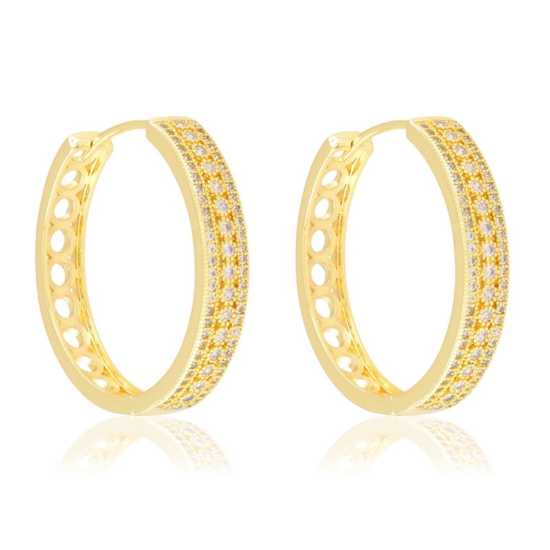 Kolczyki 14k koła Milan EAP44414 Kolczyki 14k koła Milan EAP44414