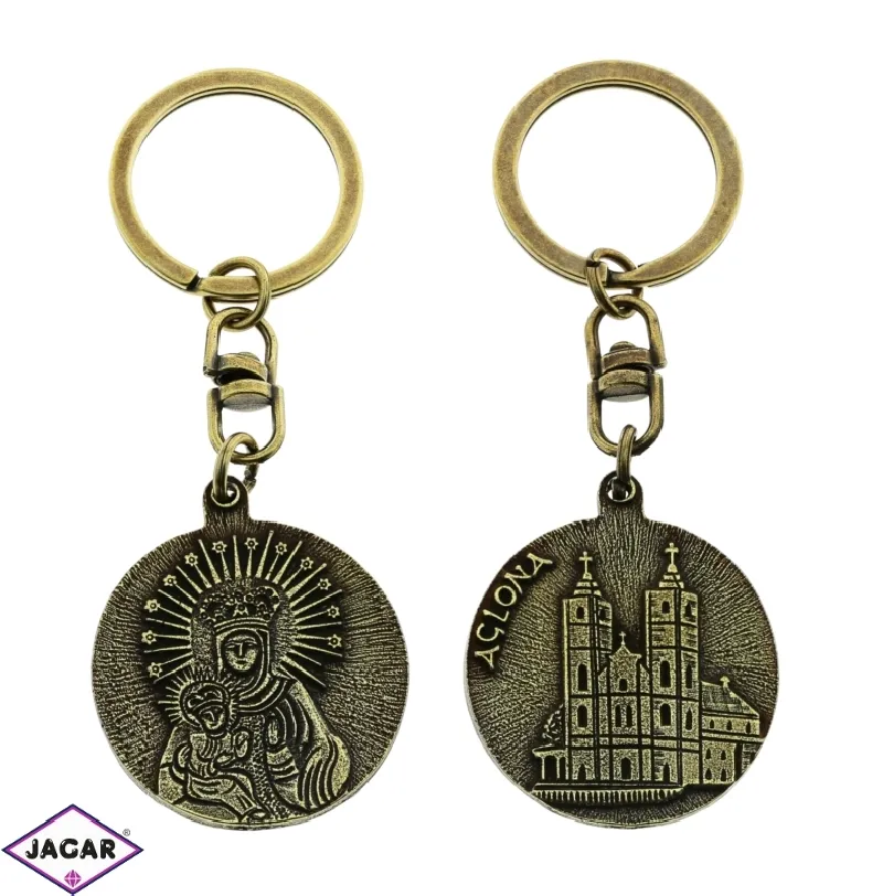 Brelok metalowy - Maryja Panna z Agłony- BM75 Brelok metalowy - Maryja Panna z Agłony- BM75