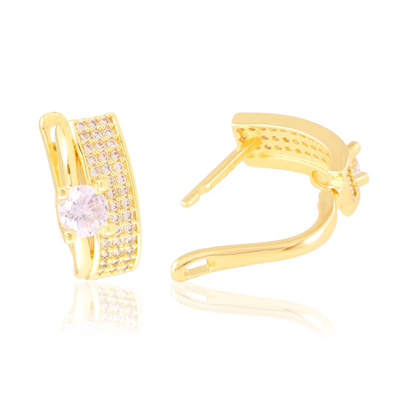 Kolczyki 14k z kryształkami 7C7C EAP44490