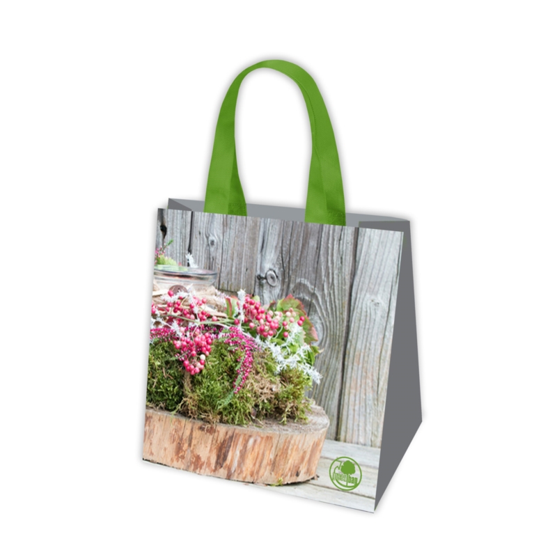 Torba greenbag laminowana WRZOS 33x33x22cm TZ265 Torba greenbag laminowana WRZOS 33x33x22cm TZ265