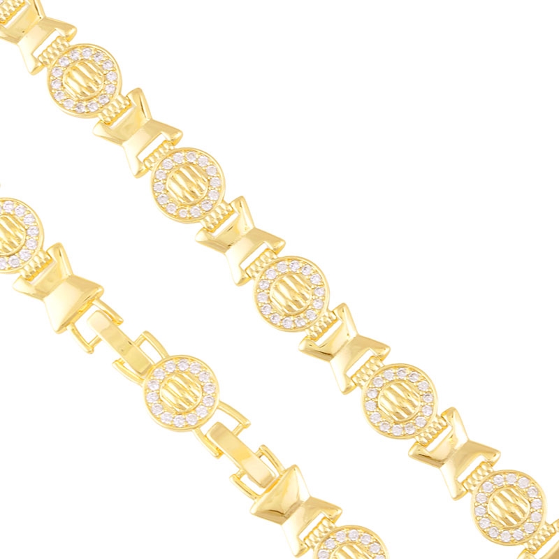 Bransoletka 14k z kryształkami LUNA BP22770