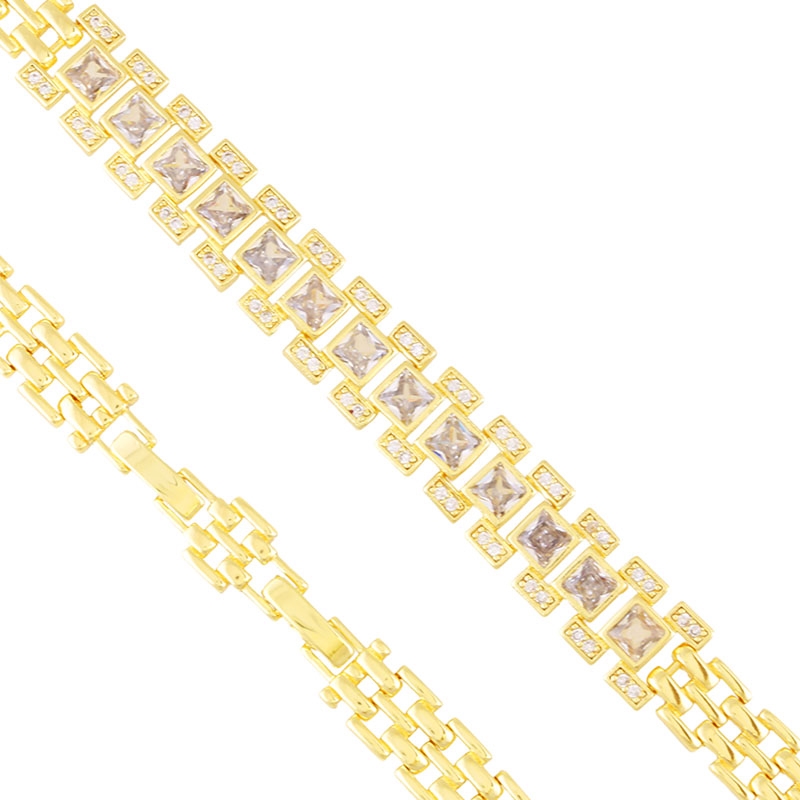 Bransoletka 14k z kryształkami LUNA BP22771