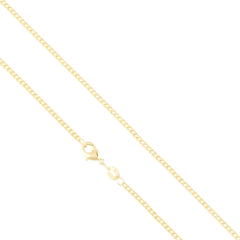 Łańcuszek 14k pancerka 45cm LUNA LAP5059