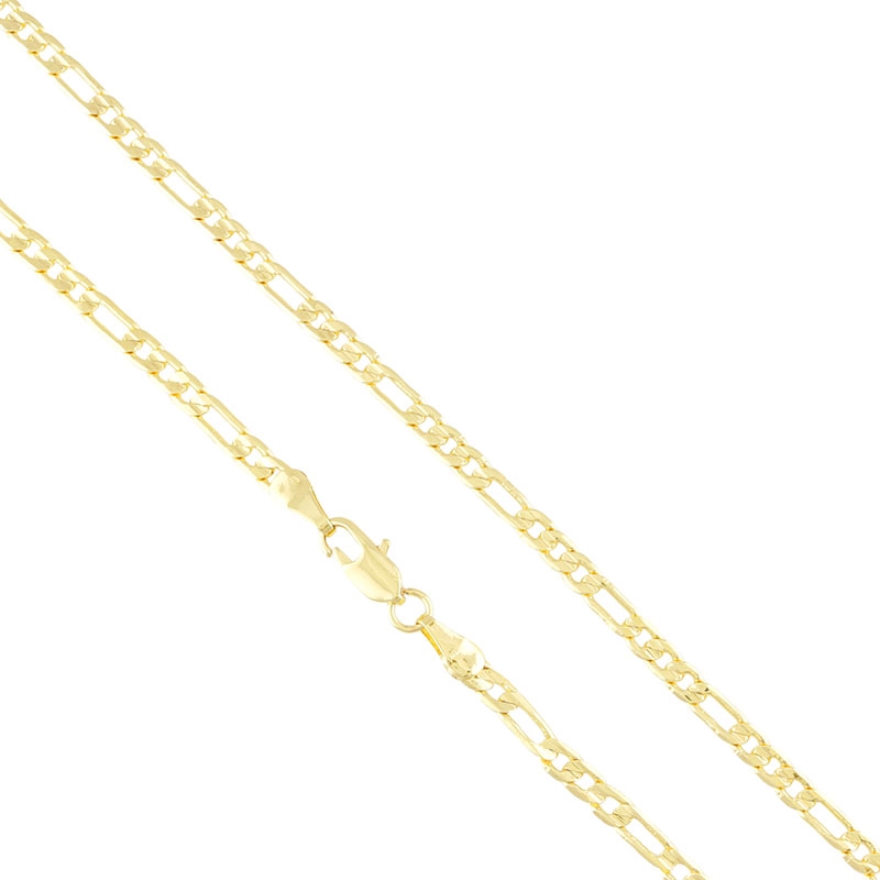 Bransoletka 14k figaro 3szt/op LUNA BP22852 Bransoletka 14k figaro 3szt/op LUNA BP22852