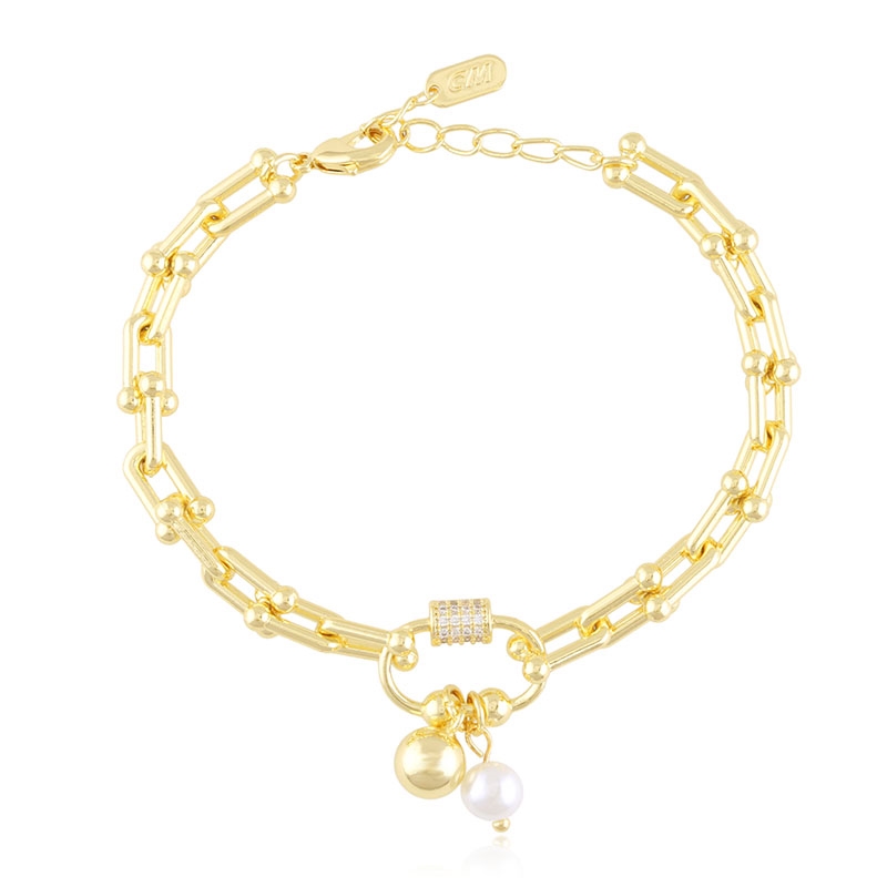 Bransoletka 14k z perełką LUNA BP22857 Bransoletka 14k z perełką LUNA BP22857