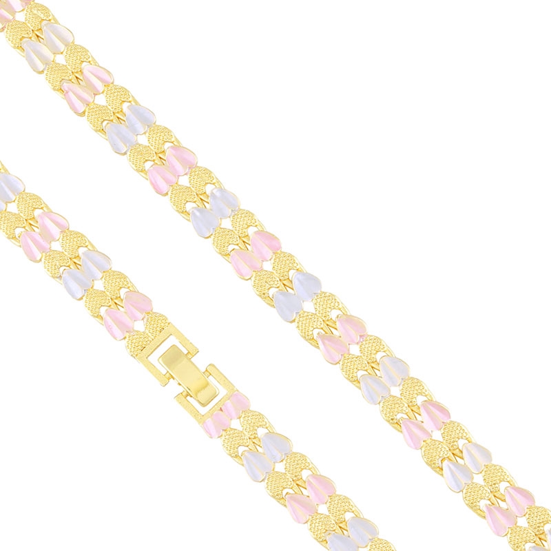 Bransoletka 14k bicolor LUNA BP22861 Bransoletka 14k bicolor LUNA BP22861