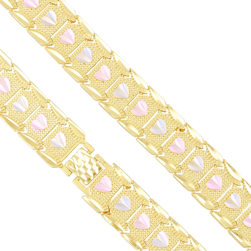 Bransoletka 14k bicolor LUNA BP22862