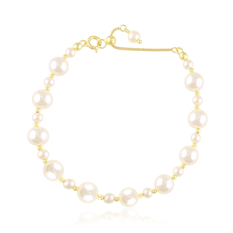 Bransoletka 14k z perełkami Moonriver BP22919 Bransoletka 14k z perełkami Moonriver BP22919