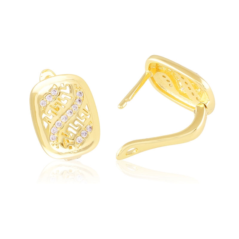 Kolczyki 14k z kryształkami Milan EAP44749 Kolczyki 14k z kryształkami Milan EAP44749