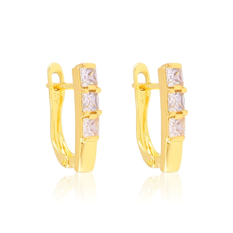 Kolczyki 14k z kryształkami Xuping EAP44780 Kolczyki 14k z kryształkami Xuping EAP44780