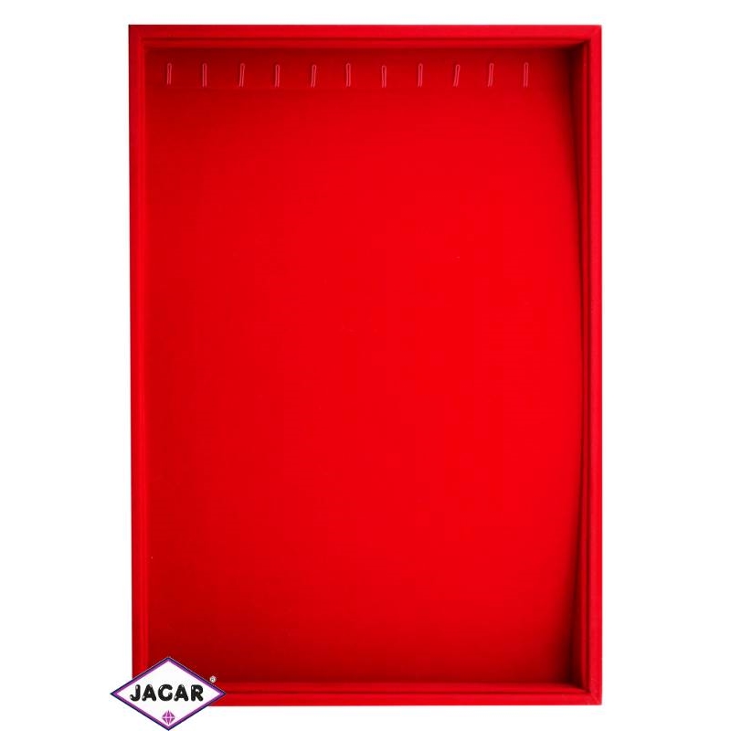 Ekspozytor na łańcuszki - czerwony wys:36cm EKS10 Ekspozytor na łańcuszki - czerwony wys:36cm EKS10
