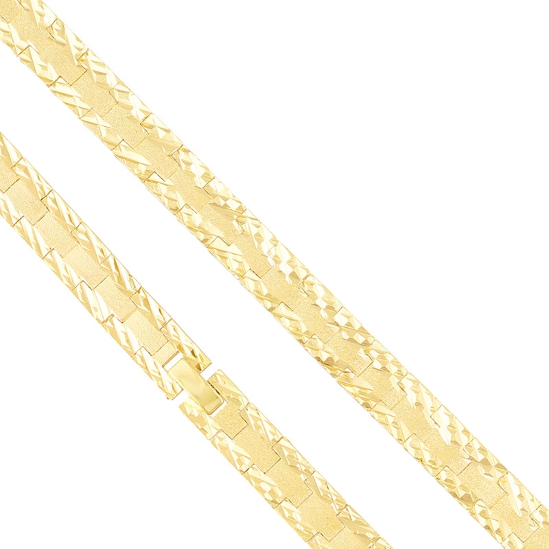 Bransoletka 14k szlifowana LUNA BP22938