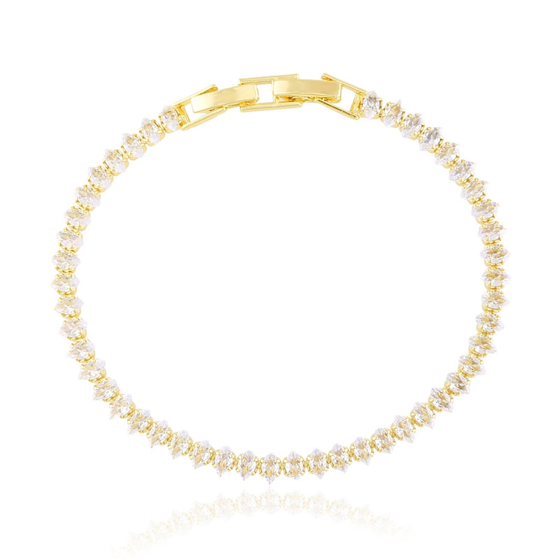 Bransoletka 14k z kryształkami LUNA BP22942 Bransoletka 14k z kryształkami LUNA BP22942