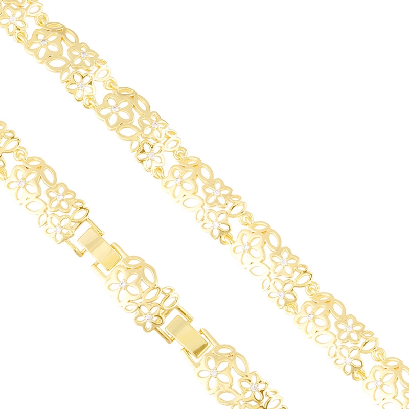 Bransoletka 14k ażurowa LUNA BP22946 Bransoletka 14k ażurowa LUNA BP22946