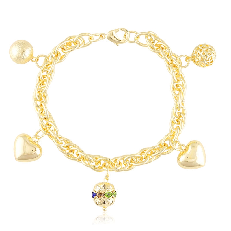 Bransoletka 14k z kryształkami BP22952 Bransoletka 14k z kryształkami BP22952