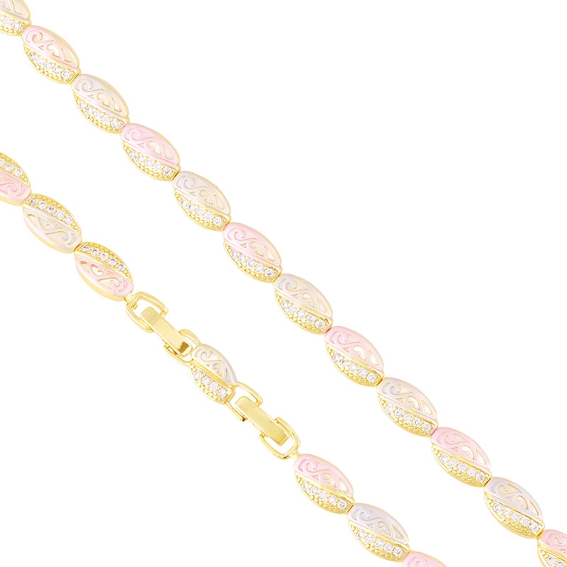 Bransoletka 14k bicolor LUNA BP22955 Bransoletka 14k bicolor LUNA BP22955