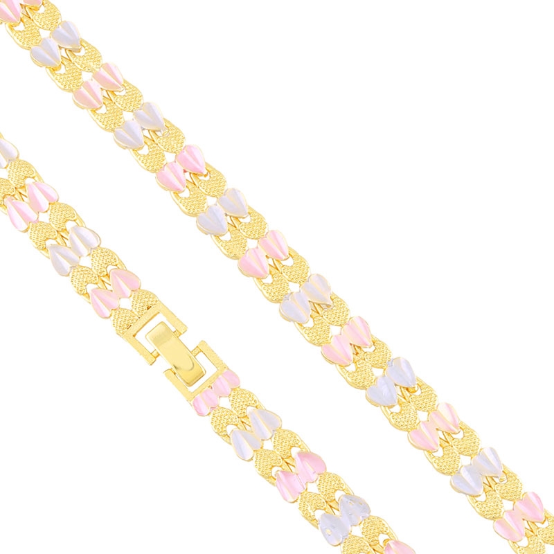 Bransoletka 14k bicolor LUNA BP22958 Bransoletka 14k bicolor LUNA BP22958