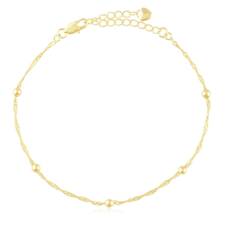 Bransoletka 14k z kulkami Milan BP22978 Bransoletka 14k z kulkami Milan BP22978
