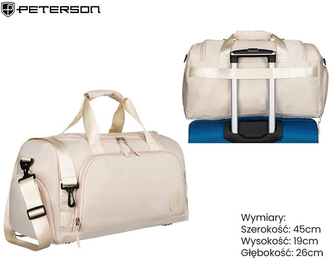Torba podróżna PTN 24427 Beige TD1361 Torba podróżna PTN 24427 Beige TD1361
