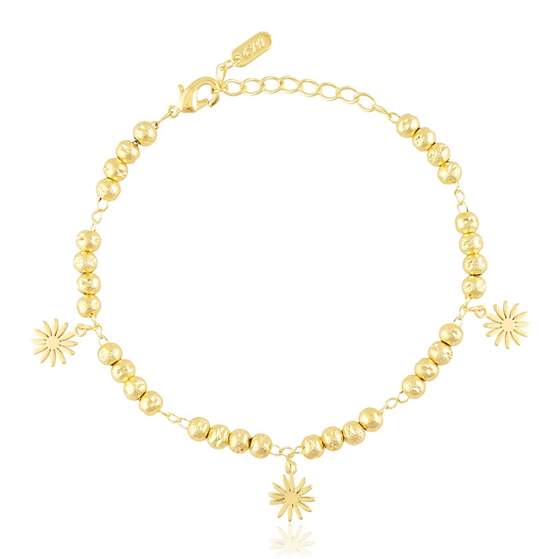 Bransoletka 14k z kryształkami LUNA BP22986 Bransoletka 14k z kryształkami LUNA BP22986