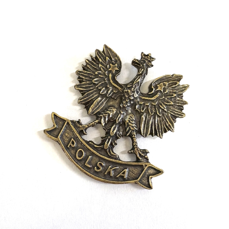 Magnes metalowy średni - orzeł w koronie - MM55 Magnes metalowy średni - orzeł w koronie - MM55