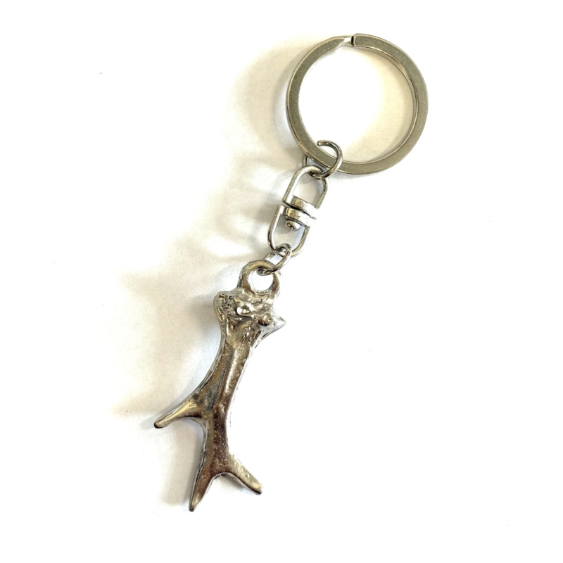 Brelok metalowy - róg - 10cm - BM112