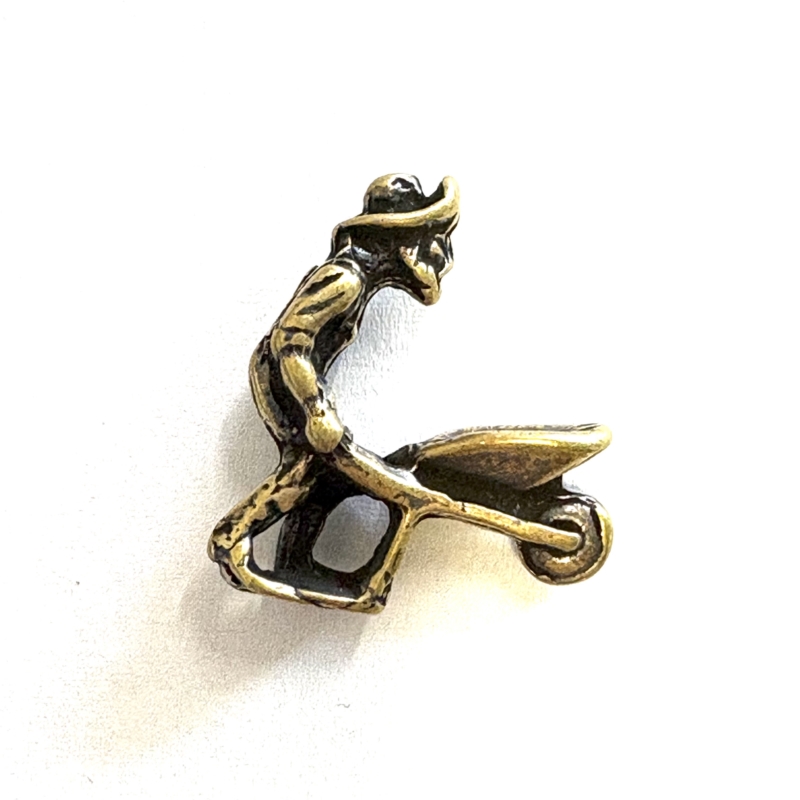 Figurka górnik z taczką - FR157 Figurka górnik z taczką - FR157
