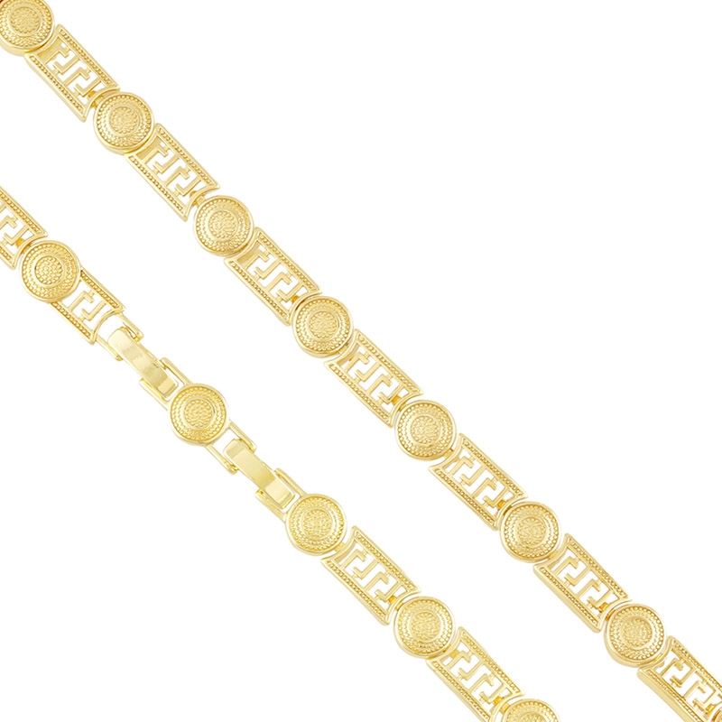 Bransoletka 14k grecki wzór LUNA BP23023 Bransoletka 14k grecki wzór LUNA BP23023