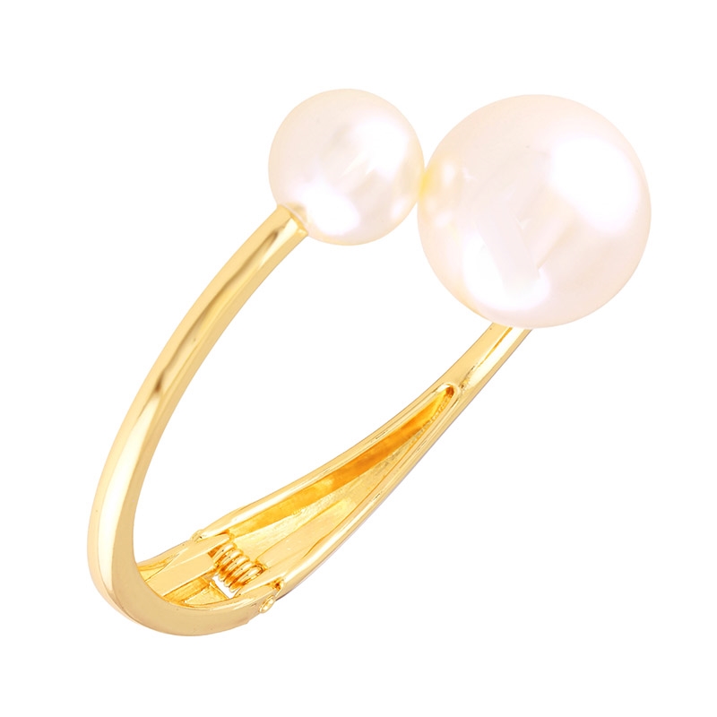 Bransoletka 14k sztywna z perłą BP23073 Bransoletka 14k sztywna z perłą BP23073