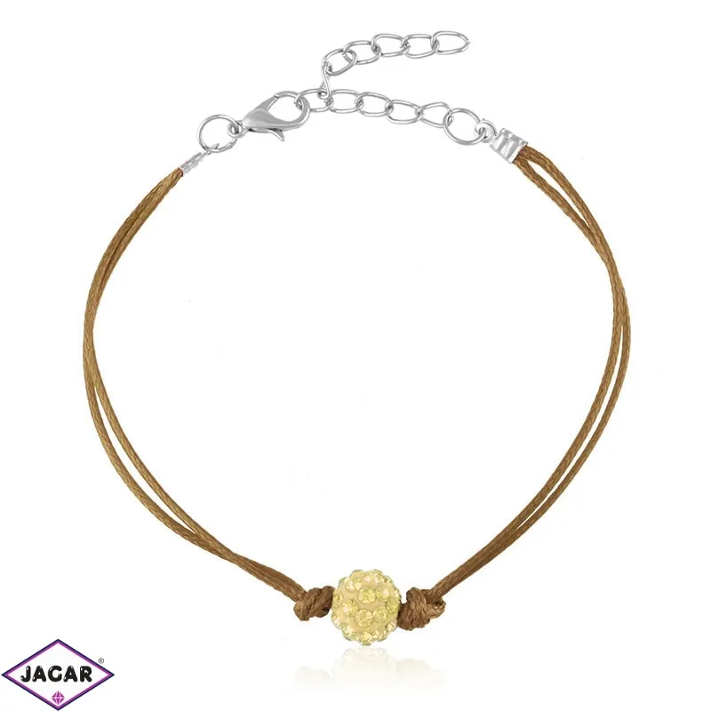Bransoletka na sznureczku - shamballa BRA1689 Bransoletka na sznureczku - shamballa BRA1689